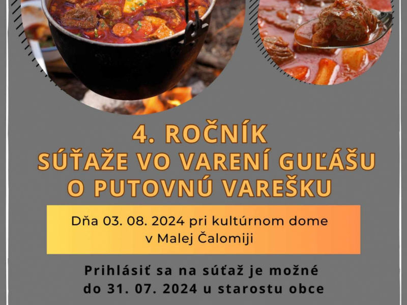 Súťaž vo varení guľáša 4.ročník