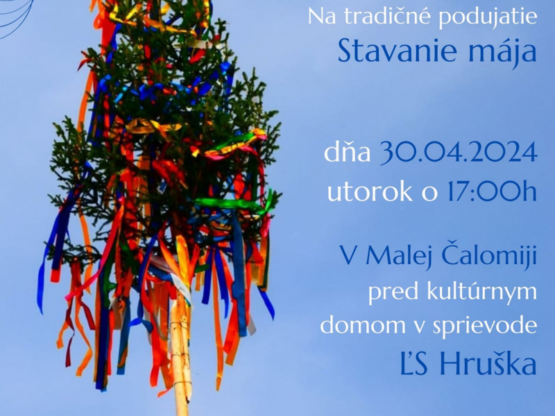 Stavanie mája 2024